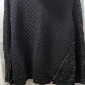 Chico's Black Quilted Garment